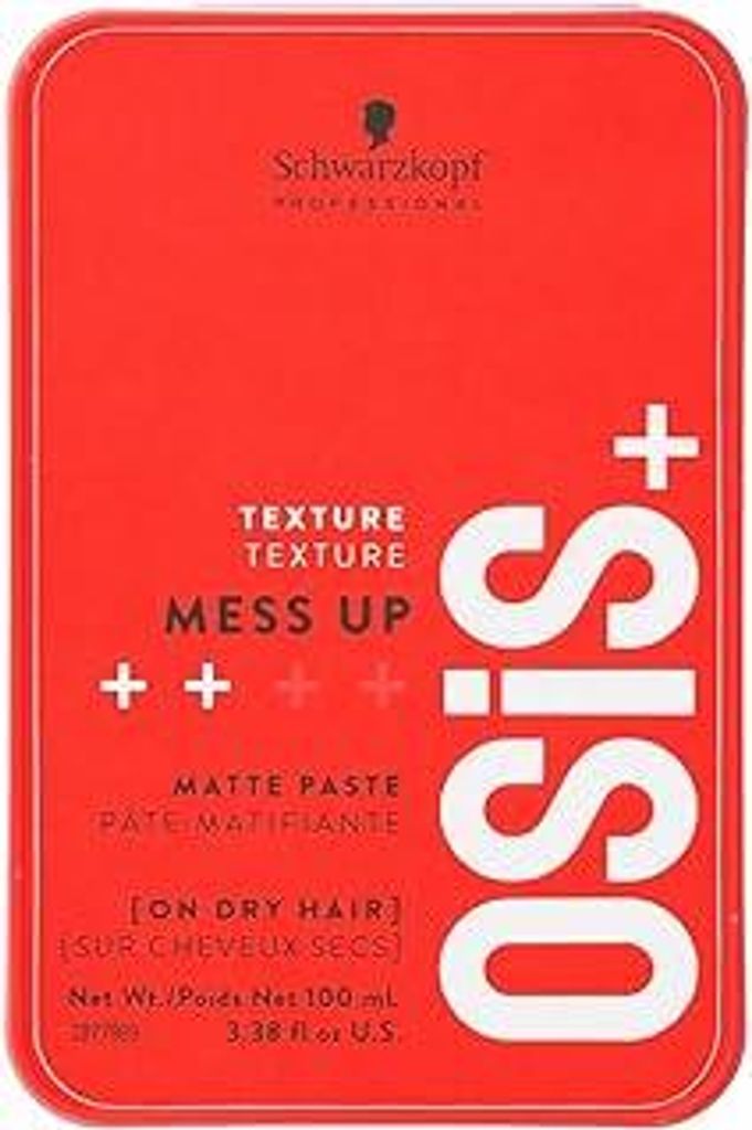 SCHWARZKOPF PROFESSIONAL Osis+ Texture Mess Up Matte Paste 100 ml