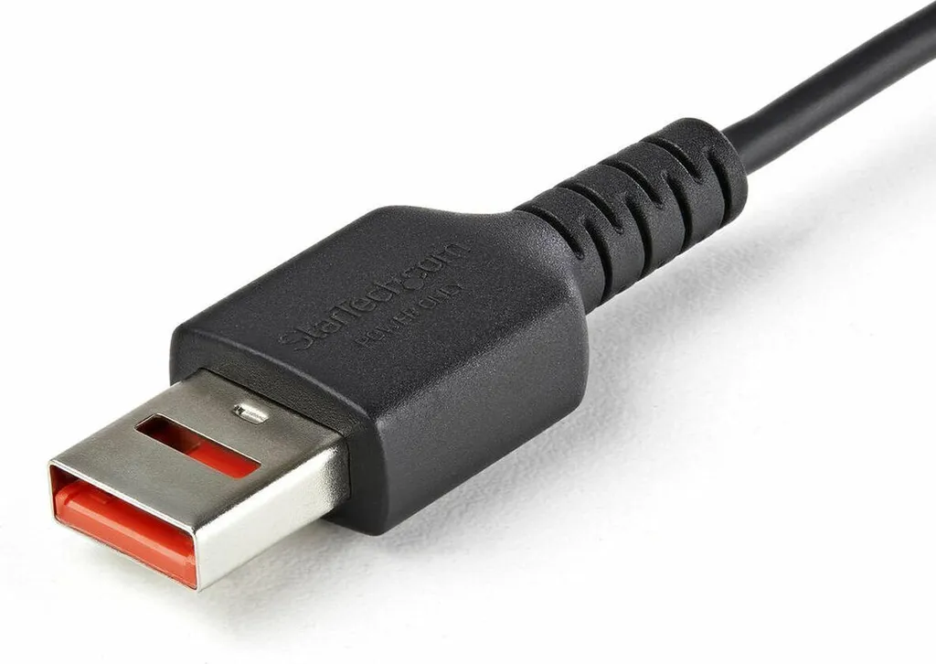Câble de synchronisation USB A vers USB C 1m Noir StarTech robuste - 2