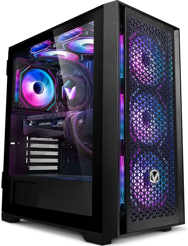 Vibox VII-215 Gaming PC - Intel Core i9 10900F 5,2 GHz - AMD Radeon RX 9070 XT 16 GB - 32 GB RAM - 1 TB NVMe M.2 SSD - Windows 11 - WiFi