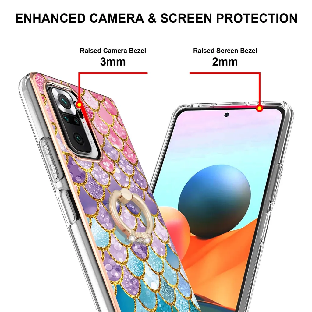 Cover Trasparente Per Xiaomi Redmi Note 10 Pro/Pro Max: Antiurto, Sottile E Resistente All'ingiallimento. La Custodia In TPU Che Non Si Nota!