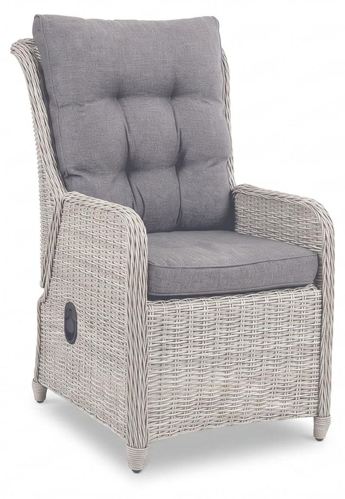 Verstellbarer Gartenstuhl | Dublin | Mystic Grau  | Rattan Produktbild 