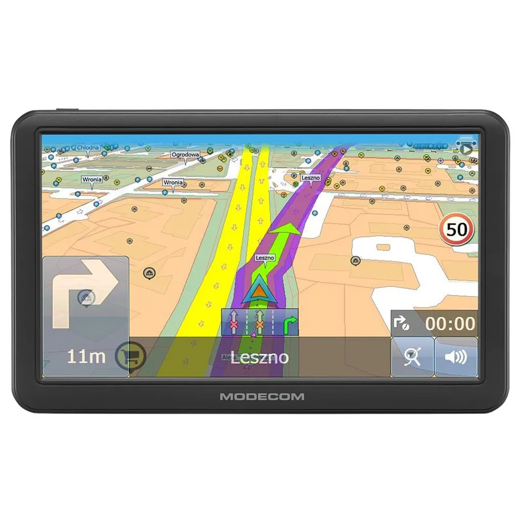 GPS Auto Modecom Freeway CX 7.0 avec Cartes MapFactor Europe et LCD 7"