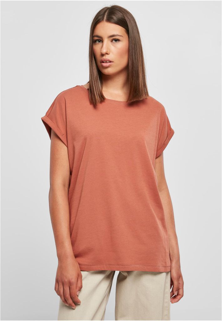 TB771 - Ladies Extended Shoulder Tee terracotta M