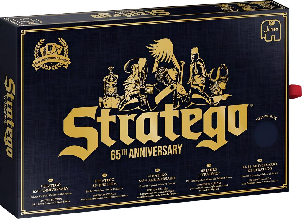 Jumbo Stratego, 65e jubileumeditie, bordspel, strategie, Productafbeelding 