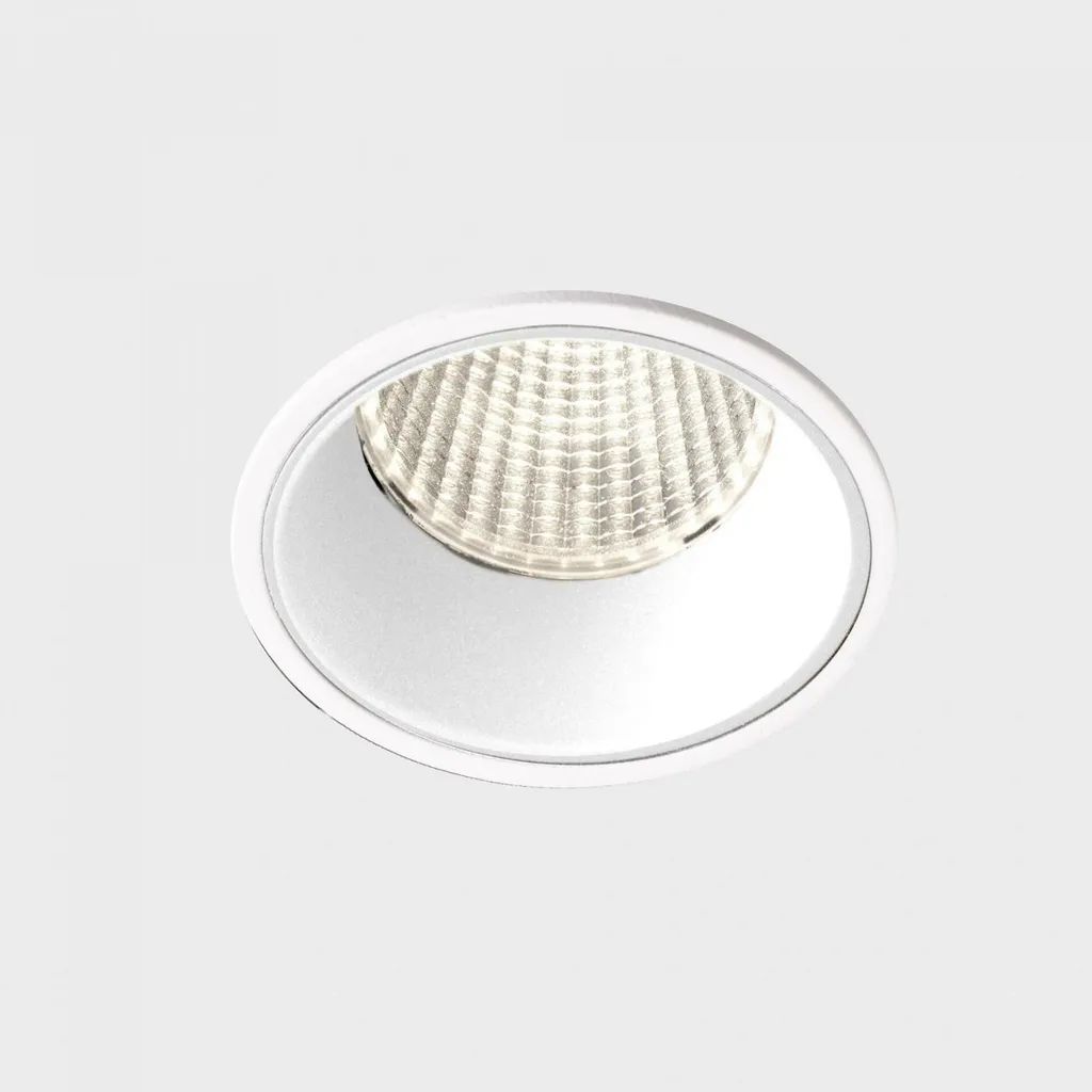 Luminaire Encastré DALI 15W 3000K KOHL VERSUS Diamètre 80mm Blanc 38°
