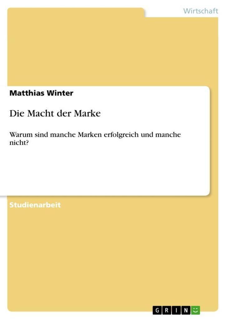Die Macht der Marke