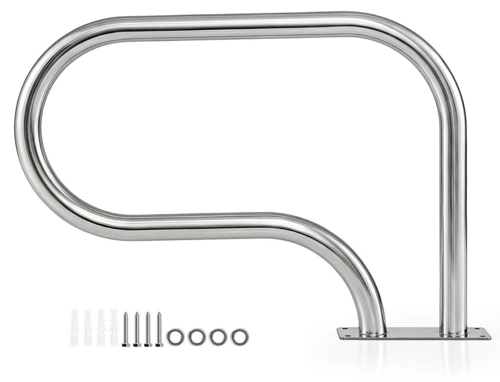 Main courante COSTWAY pour piscine 82,5 x 5 cm, aide à la Image du produit 