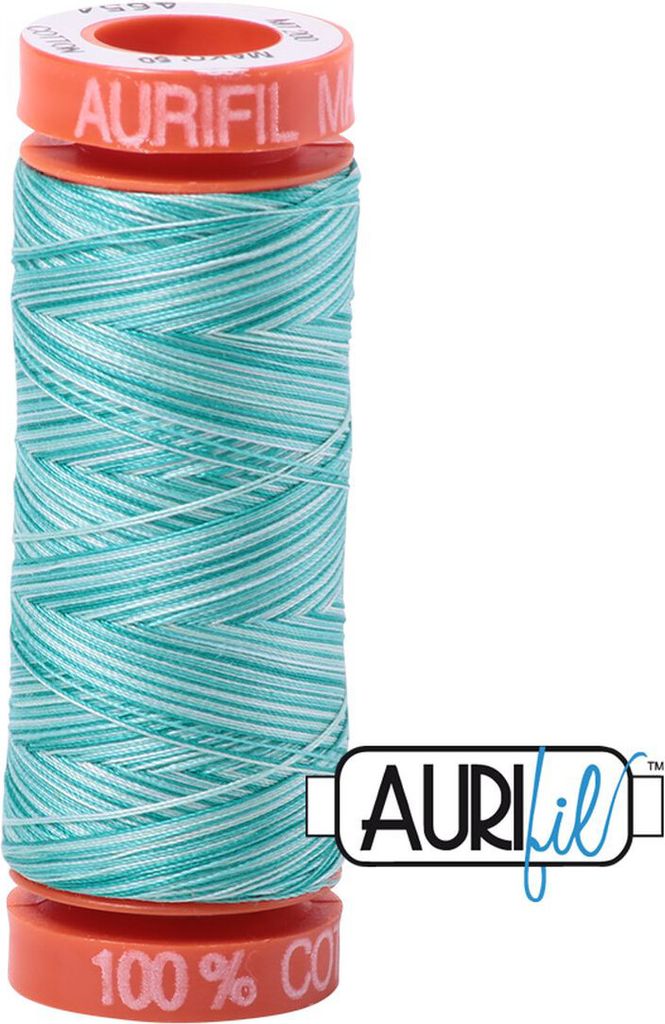 AURIfil Nähgarn MK50WT 1300m, 100% CO : 4654 Turquoise Foam AURIfil: 4654 Turquoise Foam