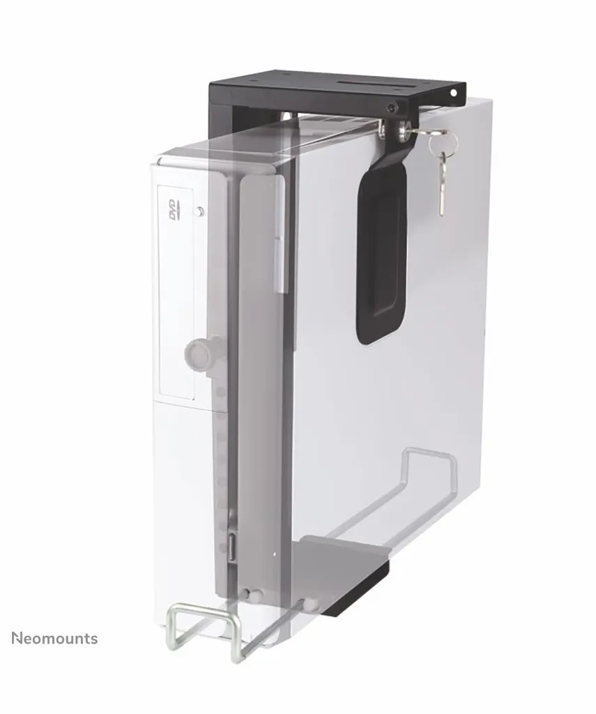 Fixation unité centrale extensible 10kg max Neomounts PCH noir - 2