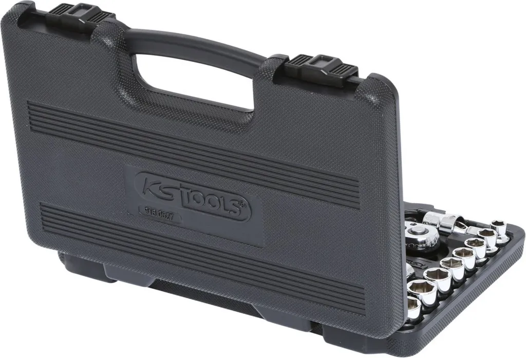 KS TOOLS 918.0627 CHROMEplus Jeu de clés à douilles 3/8" - 27 pièces