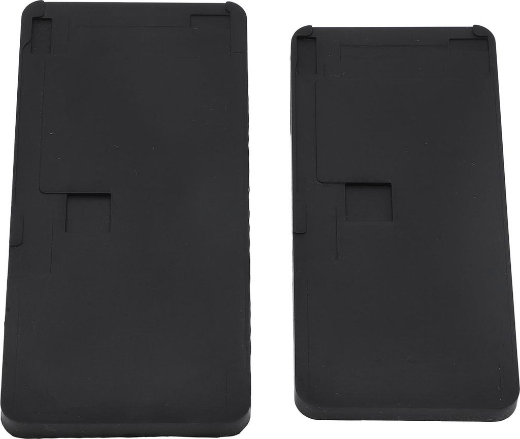 2 Stück LCD-Bildschirm-Adsorptionspads, temperaturbeständige, verformungshemmende Gummi-Motherboard-Bildschirm-Reparaturmatten für 11-Zoll-Bilds...