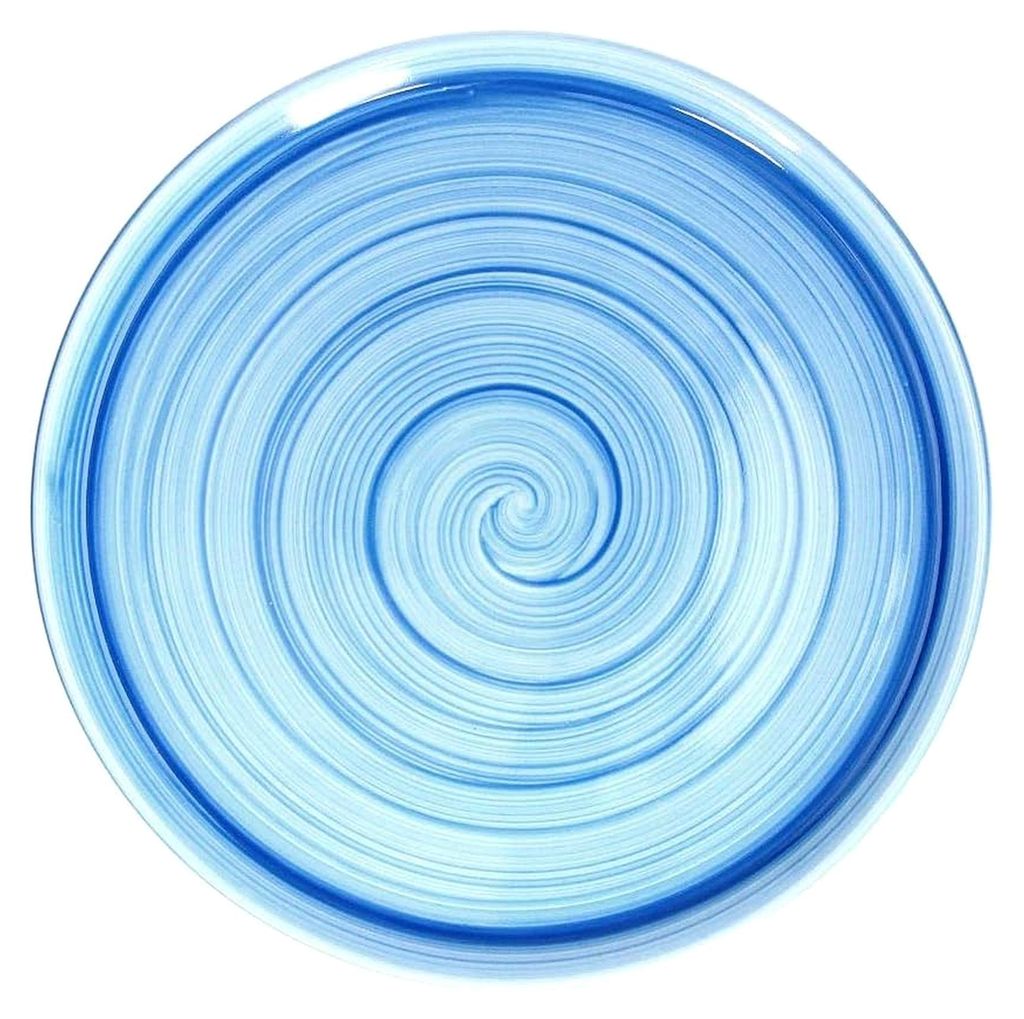 Pizzateller Cinzia Giotto -Azzurro-, rund, 33 cm