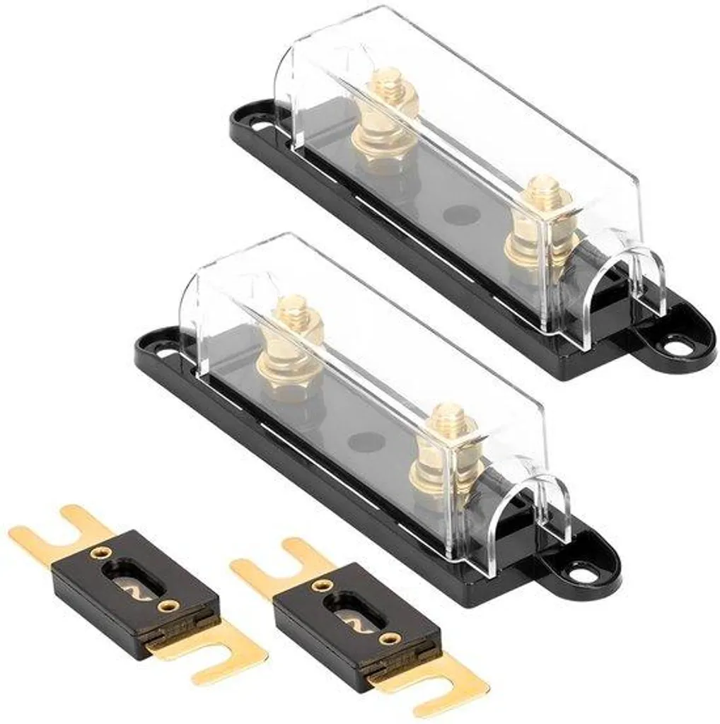 Porte-fusible en ligne 150A pour installation amplificateur audio voiture