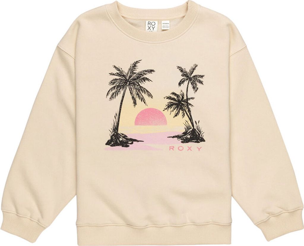 Roxy Morning Hike Terry Rg Sweatshirt Beige 14 Years Mädchen Beige 14 Years