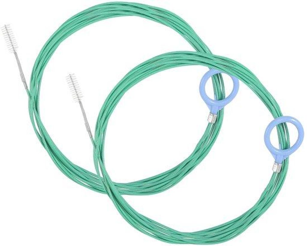 Flexible, 300 cm lange Reinigungs- und Saugbürsten für Fahrzeug, Dach und Haus.