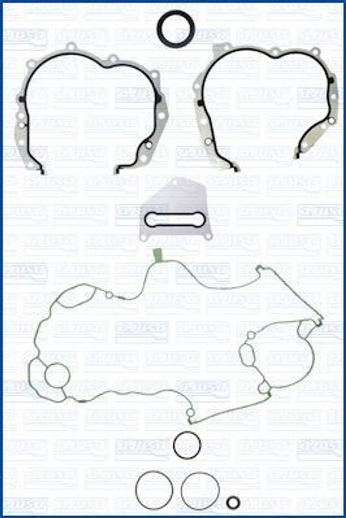 AJUSA 54207000 Dichtungssatz Kurbelgehäuse für NISSAN NP300 Navara Pickup (D40) für INFINITI FX