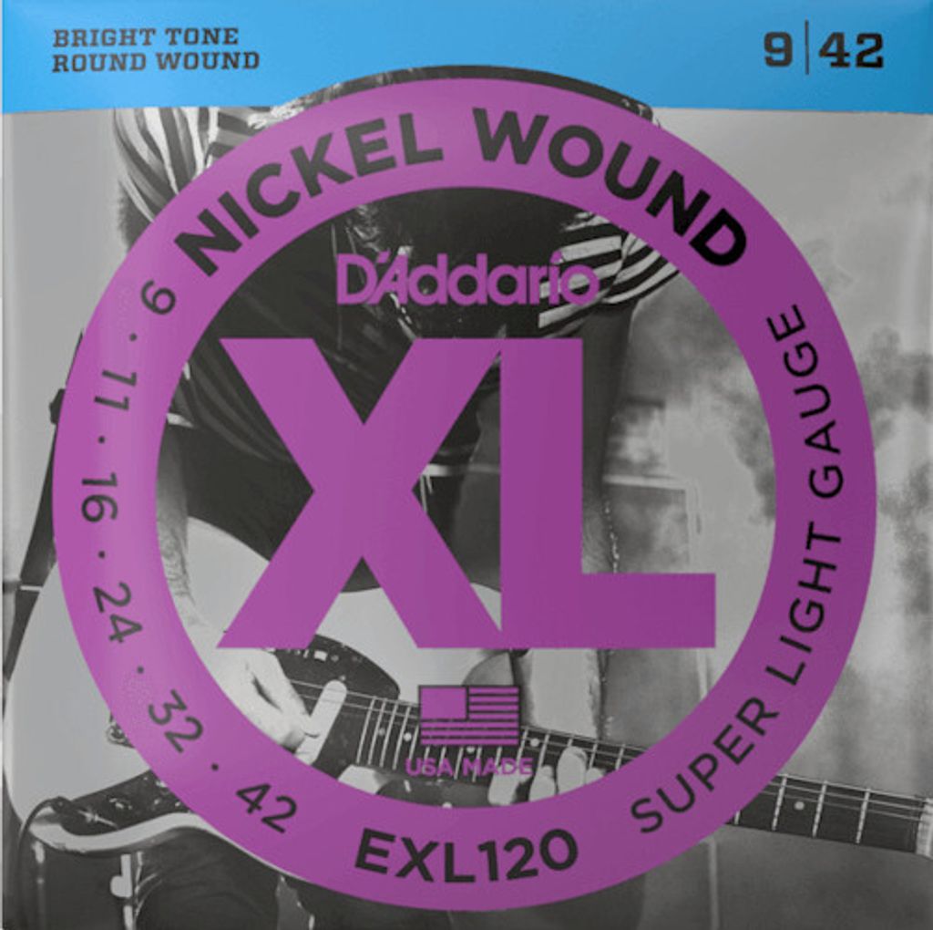 D'Addario EXL120 - super léger (009-042) Image du produit 