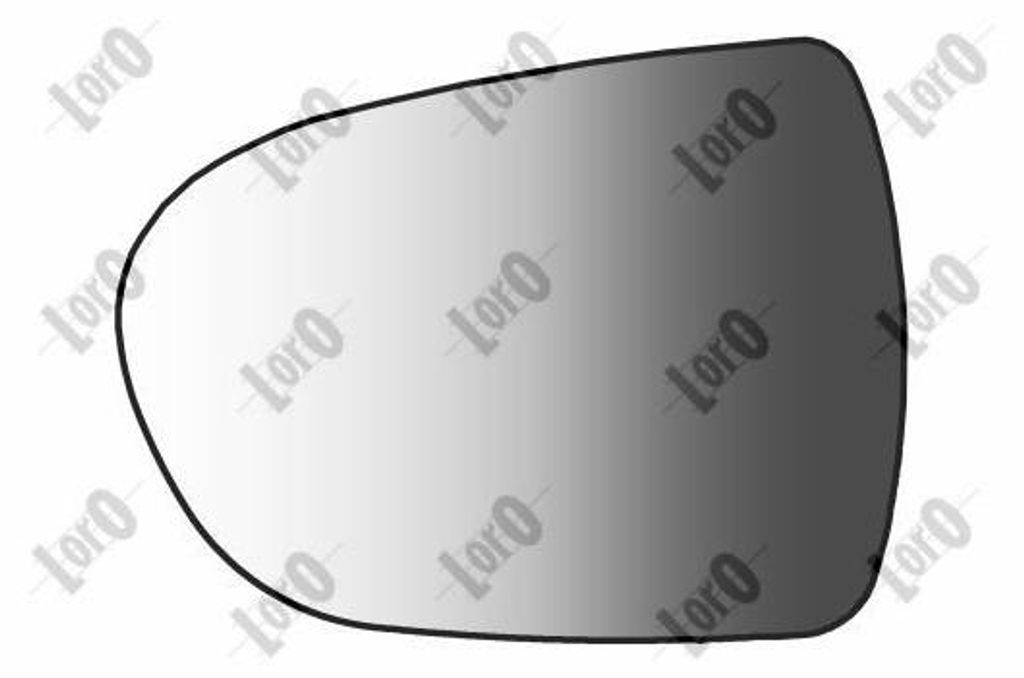 ABAKUS Spiegelglas Außenspiegel Links für HYUNDAI i40 CW (VF) Konvex Beheizbar 1553G01