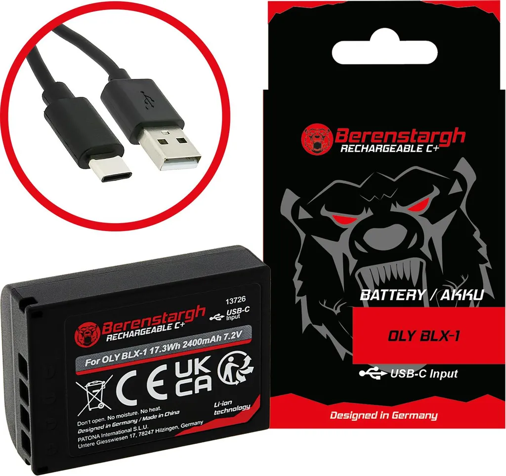 Finis les Chargeurs Encombrants : Batterie USB-C pour Olympus OM-1