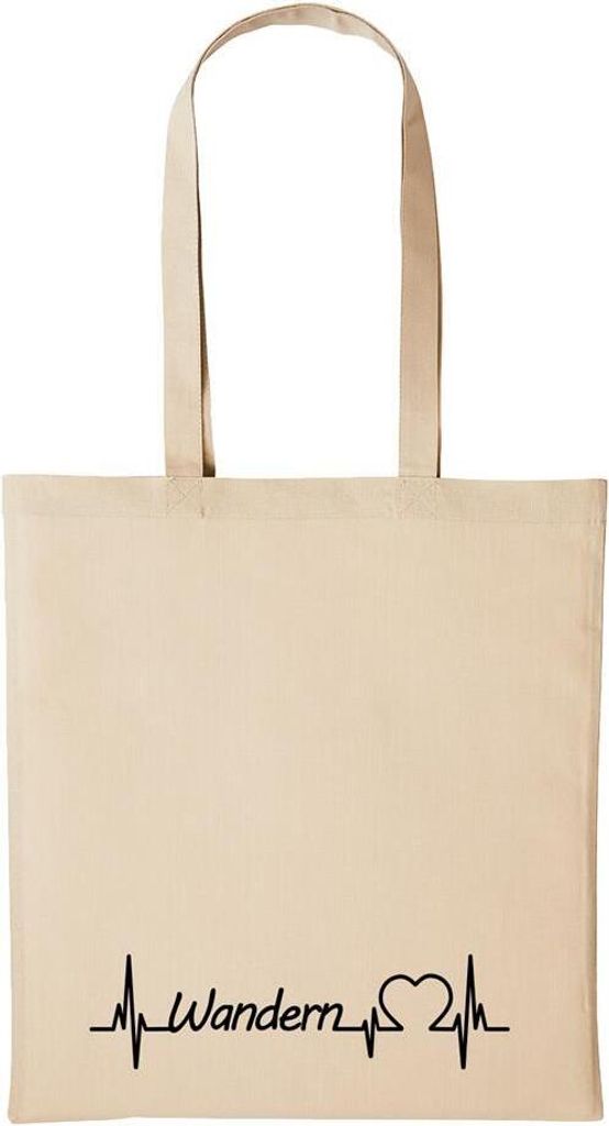 Huuraa Baumwollbeutel Wandern Geschenk Einkaufstasche Natural 10 Liter Baumwolle Wandern Accessoire