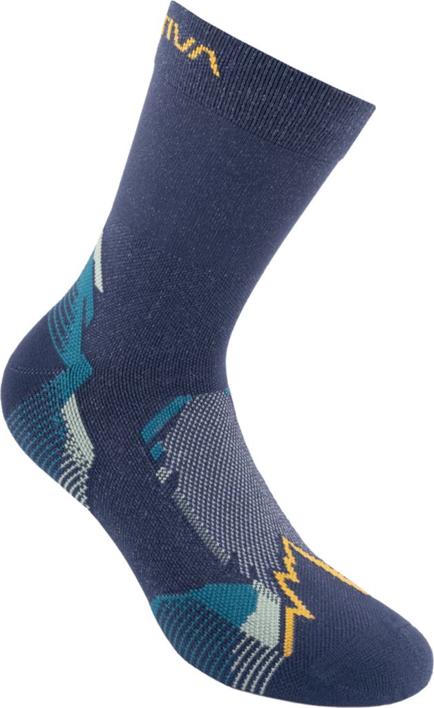 Hike Tech Socks, Mountain Hiking, Unisex, Socks, B46B46 Night Sky, XL - La Sportiva