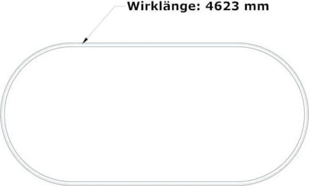 Keilrippenriemen 17 PL 4623 mm / 1820 L