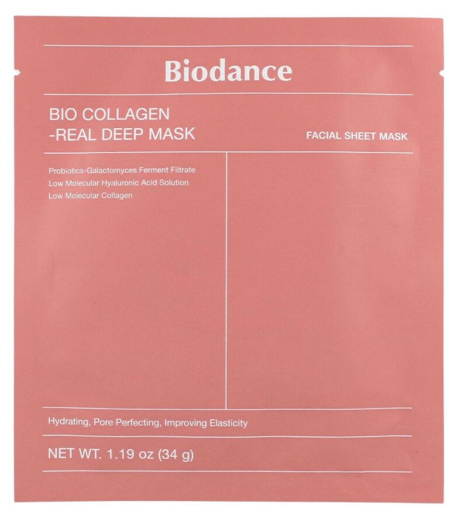 BIODANCE Bio-Collagen Real Deep Mask, 34 g - maschera viso Immagine del prodotto 