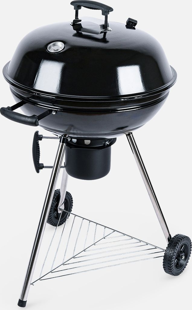 sweeek - Holzkohlegrill Ø57cm - Schwarz Produktbild 
