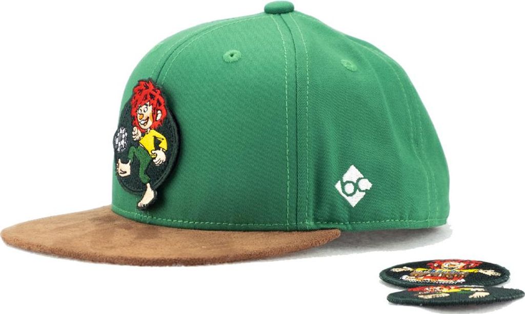 BAVARIAN CAPS Kids Snapback Cap Pumuckl Transformer dunkelgrün