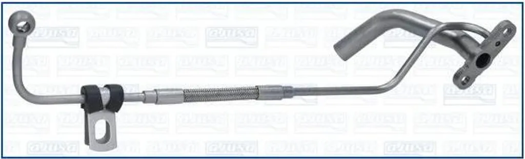 Tuyau d'Alimentation Huile Turbo pour Ford Tourneo 1.8 TDCi dès 2002