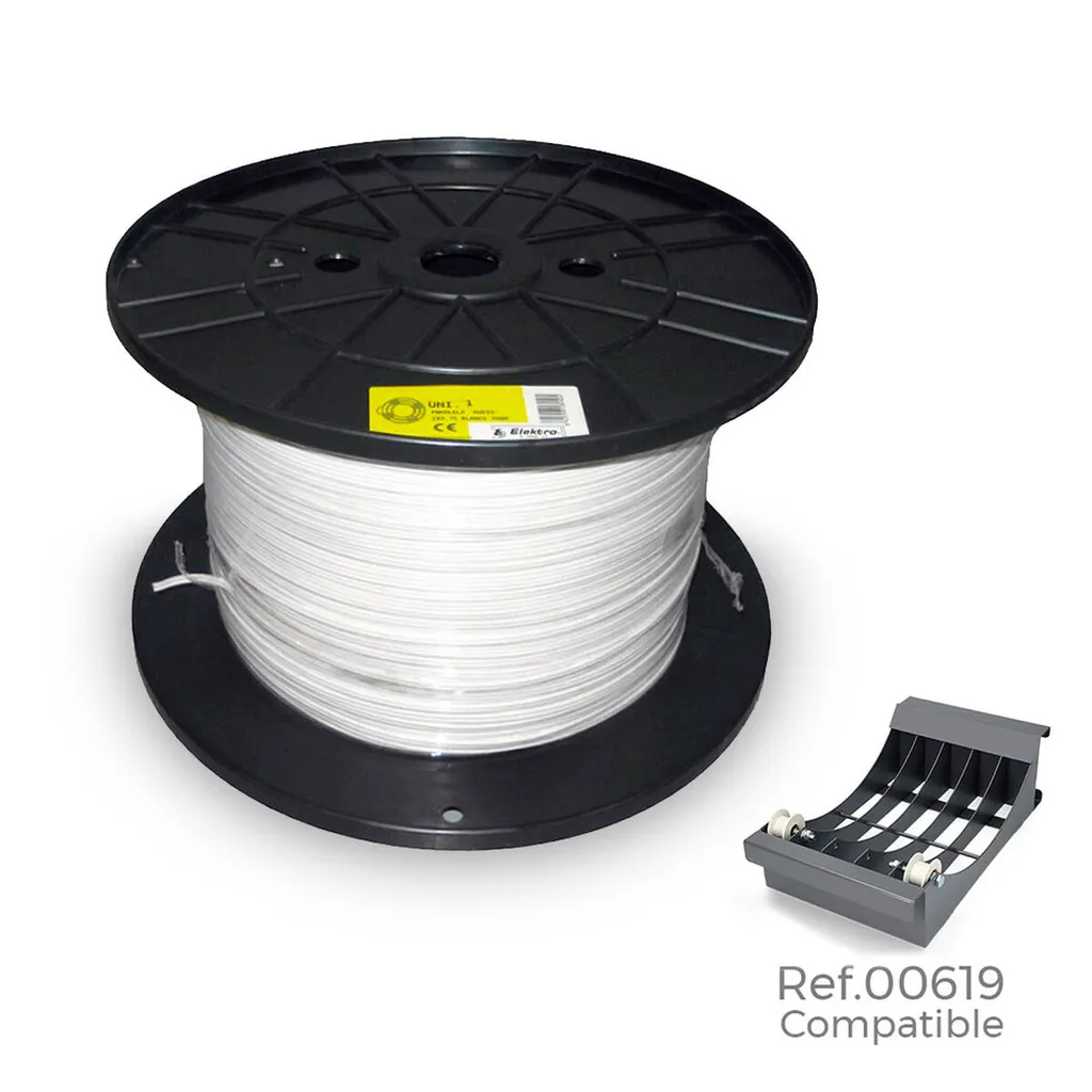 Câble d'interface parallèle Sediles 28999 blanc 2x1,5mm bobine 500m