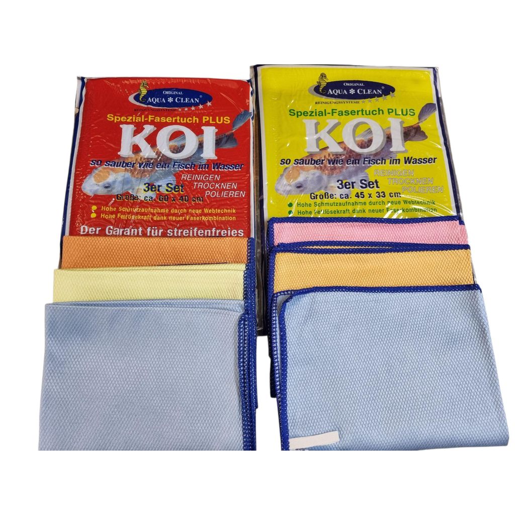 AQUA CLEAN Koi Trockentücher 6tlg. Produktbild 