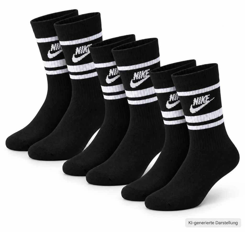 NIKE DX5089-010 Nike Sportswear Everyday Essential Socks Produktbild 