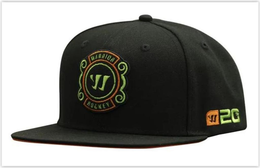 Warrior 20th Anniversary Snapback, Farbe:schwarz/blau Produktbild 
