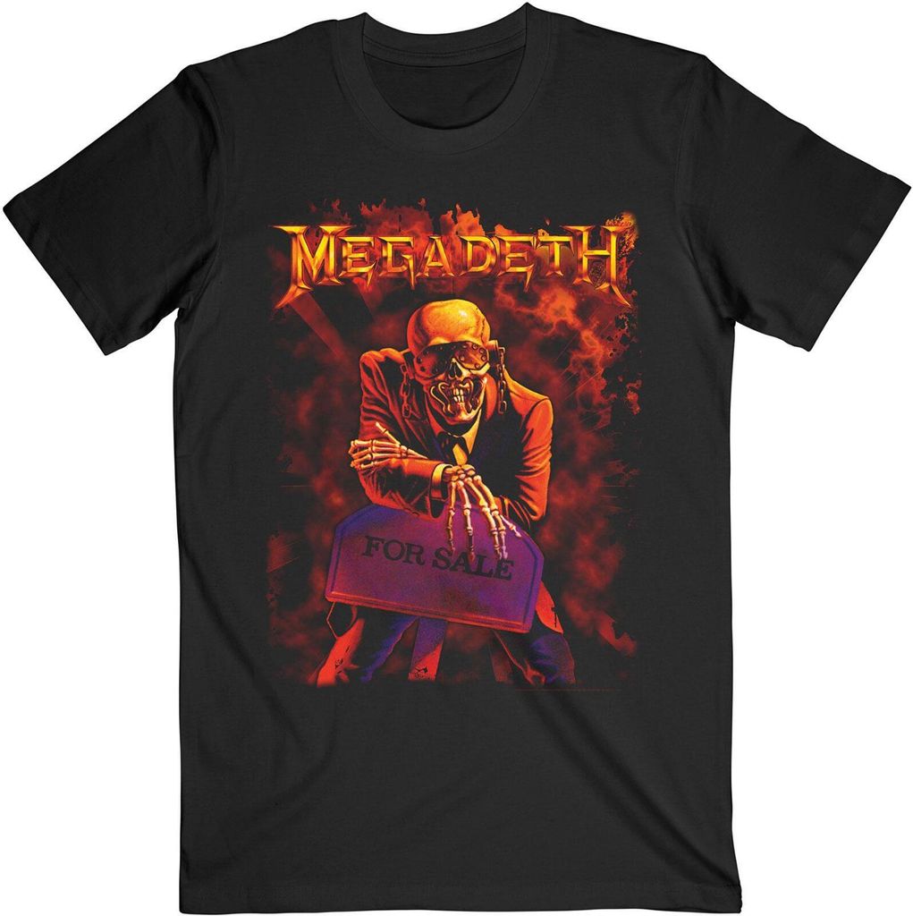 Megadeth - "Peace Sells" T-Shirt für Herren/Damen Uni RO518 (S) (Schwarz)