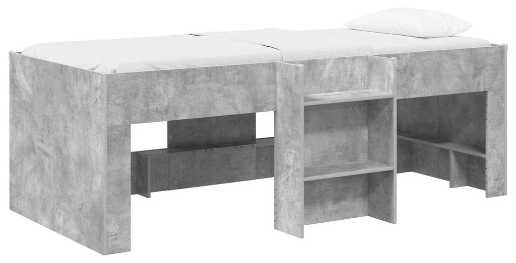 Hochbett für Kinder 2 pcs Beton 203 x 101,1 x 68,5 cm