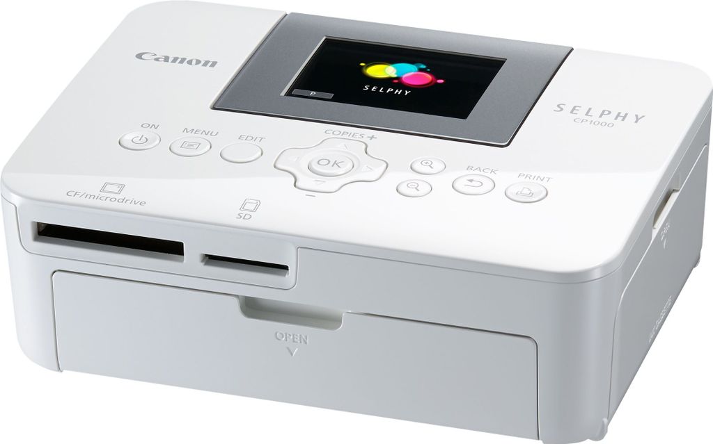 Canon SELPHY CP1000 - Weiss, Farbstoffsublimation, 300 x Produktbild 