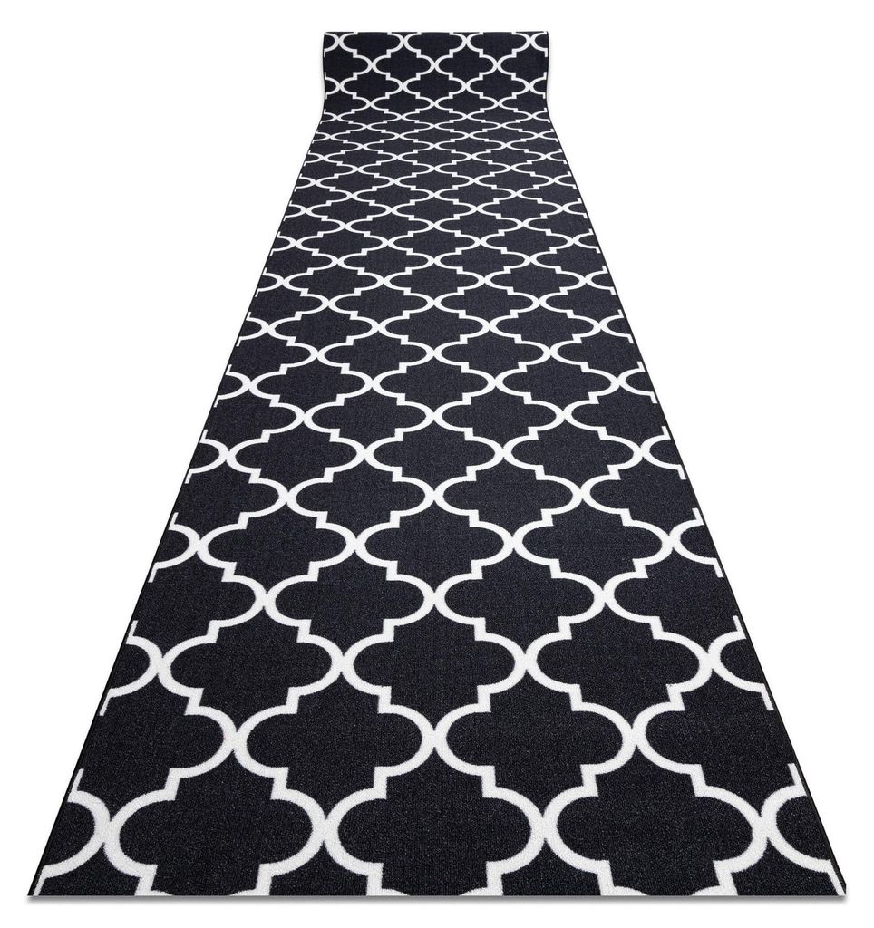 Alfombra de pasillo con refuerzo de goma 133 cm Enrejado Imagen del producto 