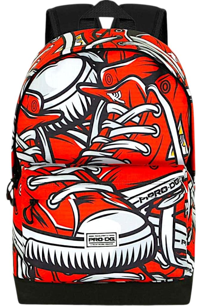 Rucksack PRO - DG Sneaker - Schulrucksack mit Laptopfach 31 x 18 x 44 cm