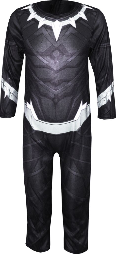 Black Panther - Kostüm - Jungen BN5135 (M) (Schwarz/Grau) Produktbild 1
