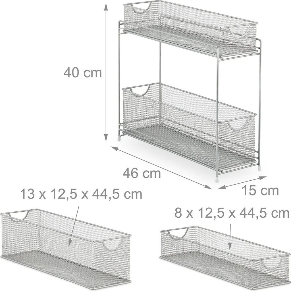 Support de rangement métal pour optimiser l'espace de votre cuisine