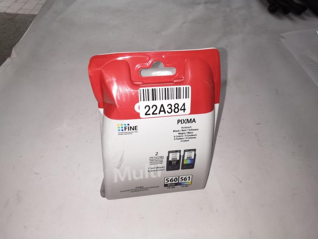 Canon PG-560 Schwarz und CL-561 Farbe Multipack, Produktbild 