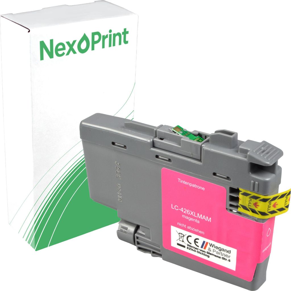Druckerpatrone kompatibel zu Brother LC-426XLM magenta Mini 19 Biz-Step MFC-J 4540 DWT MFC-J 4540 DW XL MFC-J 4540 DW MFC-J 4535 DW XL