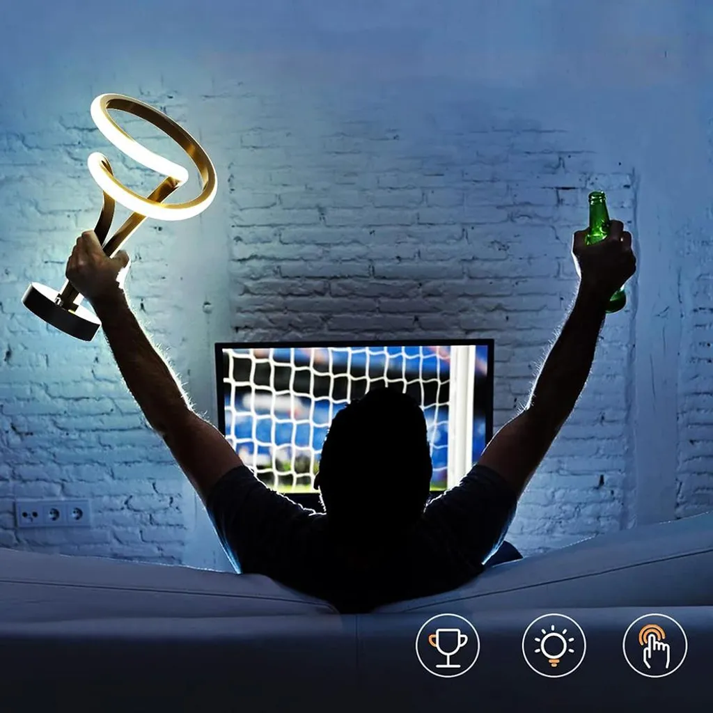 Lampe de chevet tactile LED spirale - Fini les interrupteurs difficiles - 6
