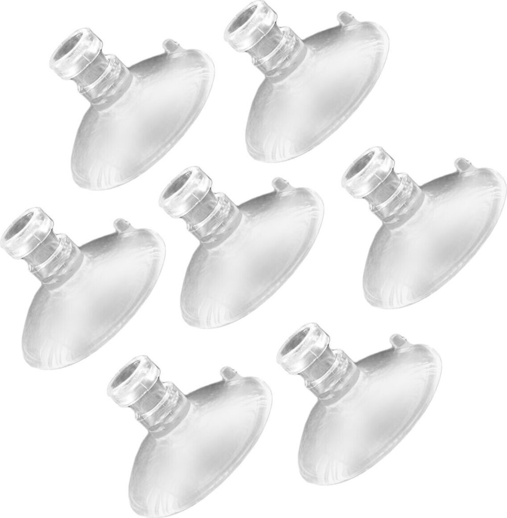 Set mit 60 PVC-Saugnäpfen (30 mm Durchmesser, 5 mm Loch) Produktbild 