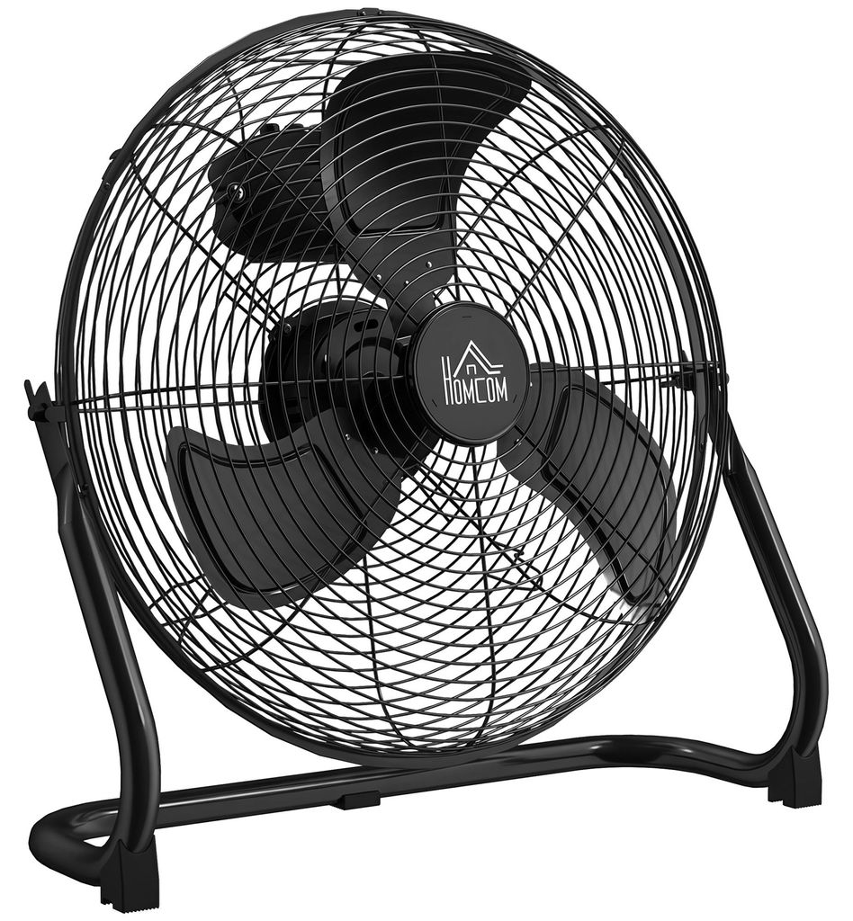 HOMCOM Tischventilator Elektrischer Ventilator mit 4 Produktbild 
