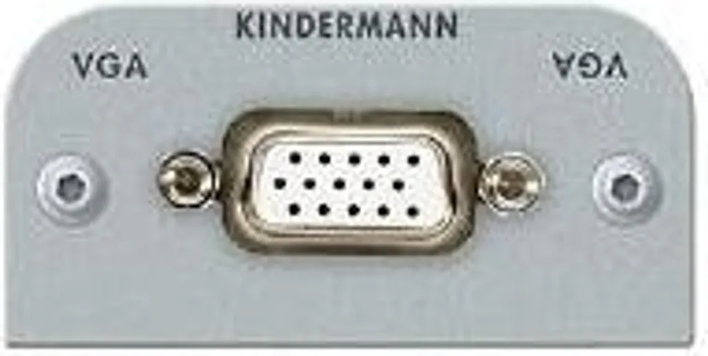 Module de connexion VGA 54x54 Kindermann 7441-501 femelle-femelle