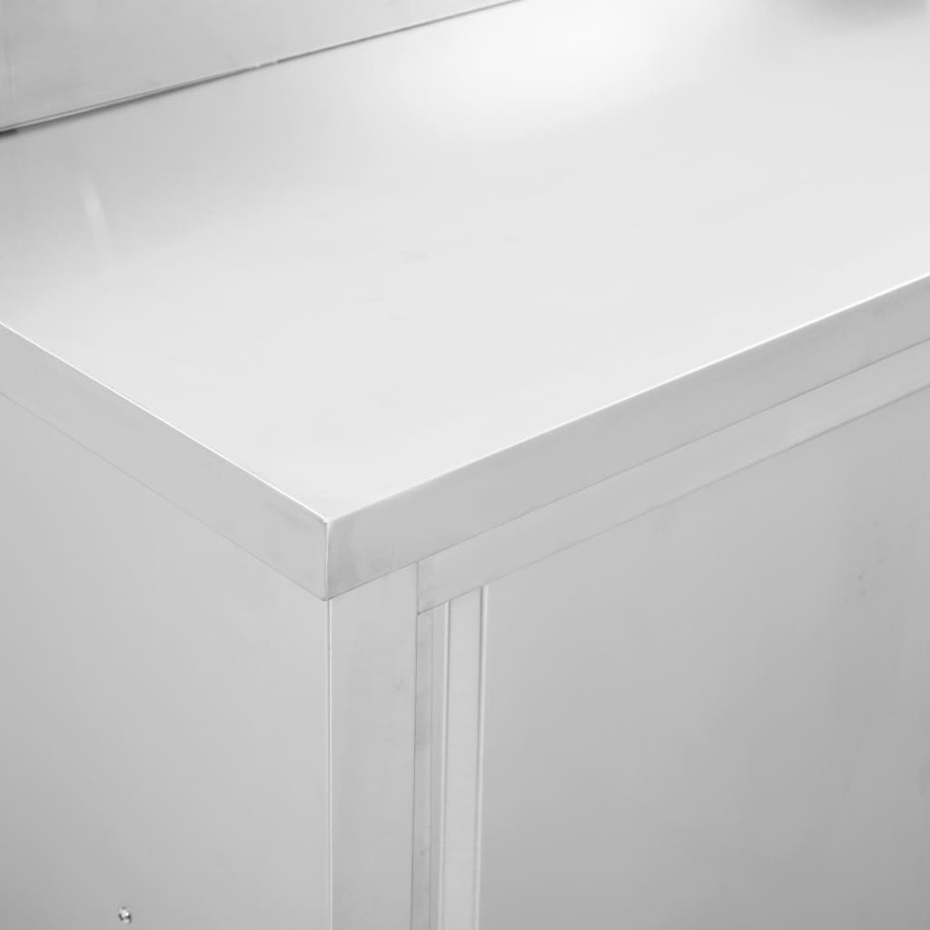 vidaXL Pracovní skříň s posuvnými dveřmi 100x50x(95-97) cm Obrázek produktu 4