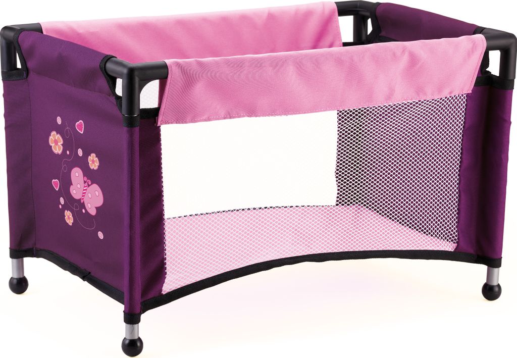 Bayer Design 13057AB Trendy Puppenwagen Set mit Bett und Produktbild 3