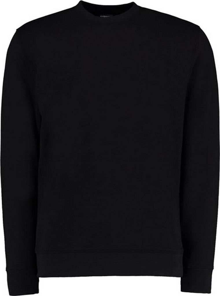 Kustom Kit - "Klassic" Sweatshirt Superwäsche 60°C für Herren Langärmlig RW9171 (4XL) (Schwarz)